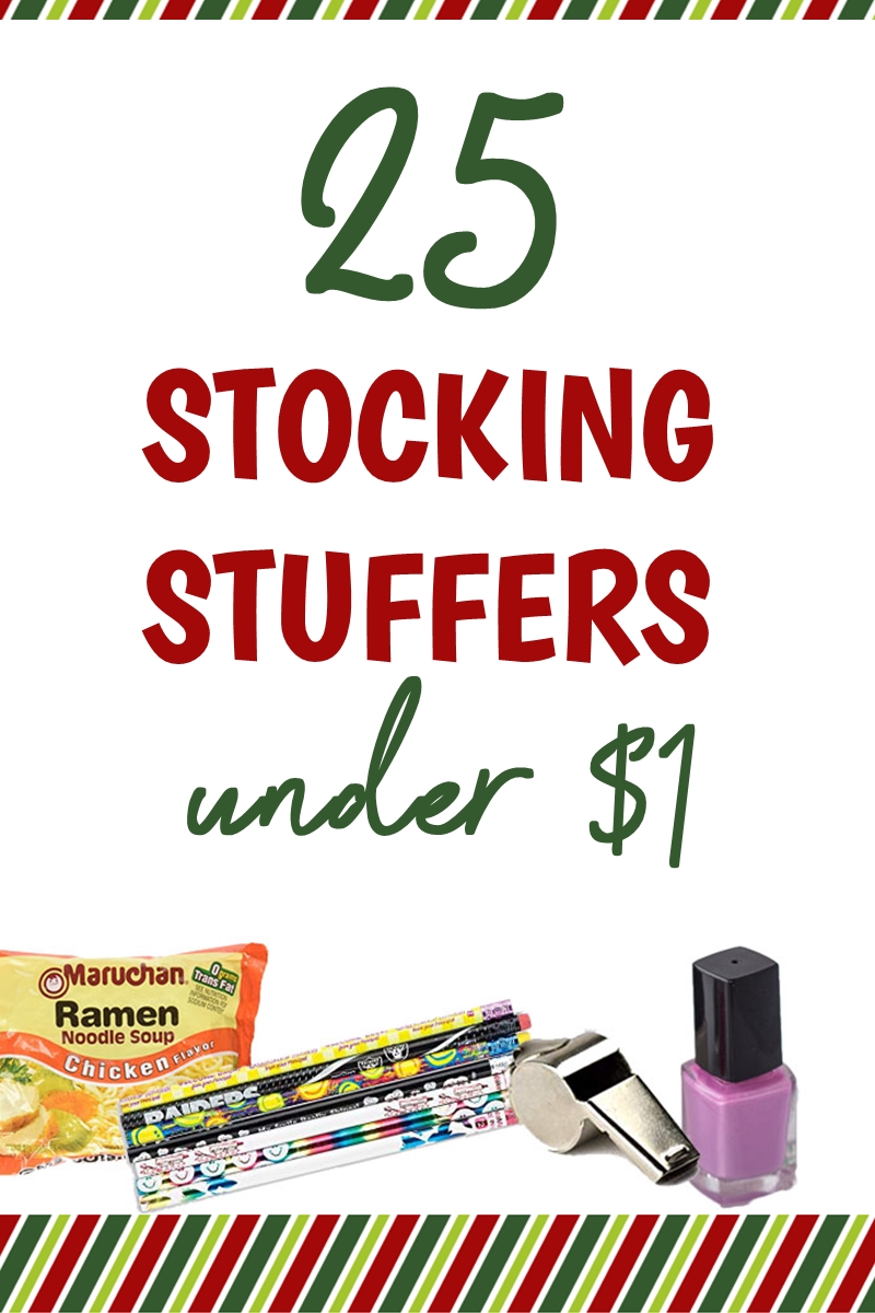 cheap stocking stuffers -- 25 under $1